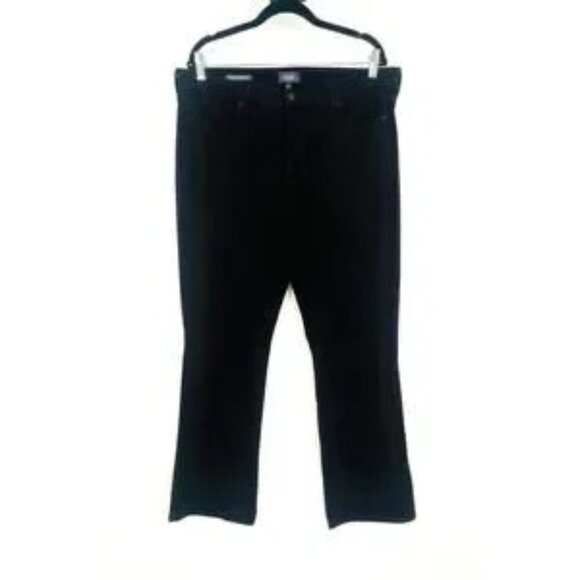 NYDJ Black Jeans 16 Barbara High Waist Stretch Bootcut Pants - Picture 5 of 11